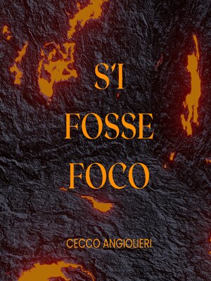 cover image of S'i fosse foco